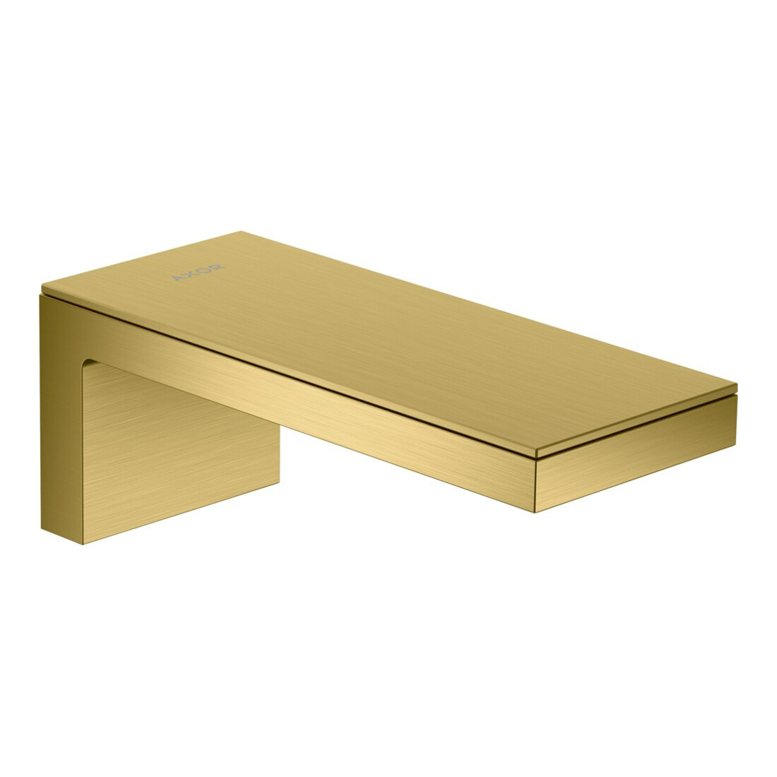 hansgrohe Platte Axor MyEdition 200x82mm, brushed gold optic, Metall