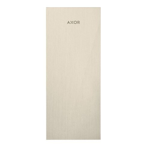 hansgrohe Platte Axor MyEdition 200x82mm, brushed nickel, Metall