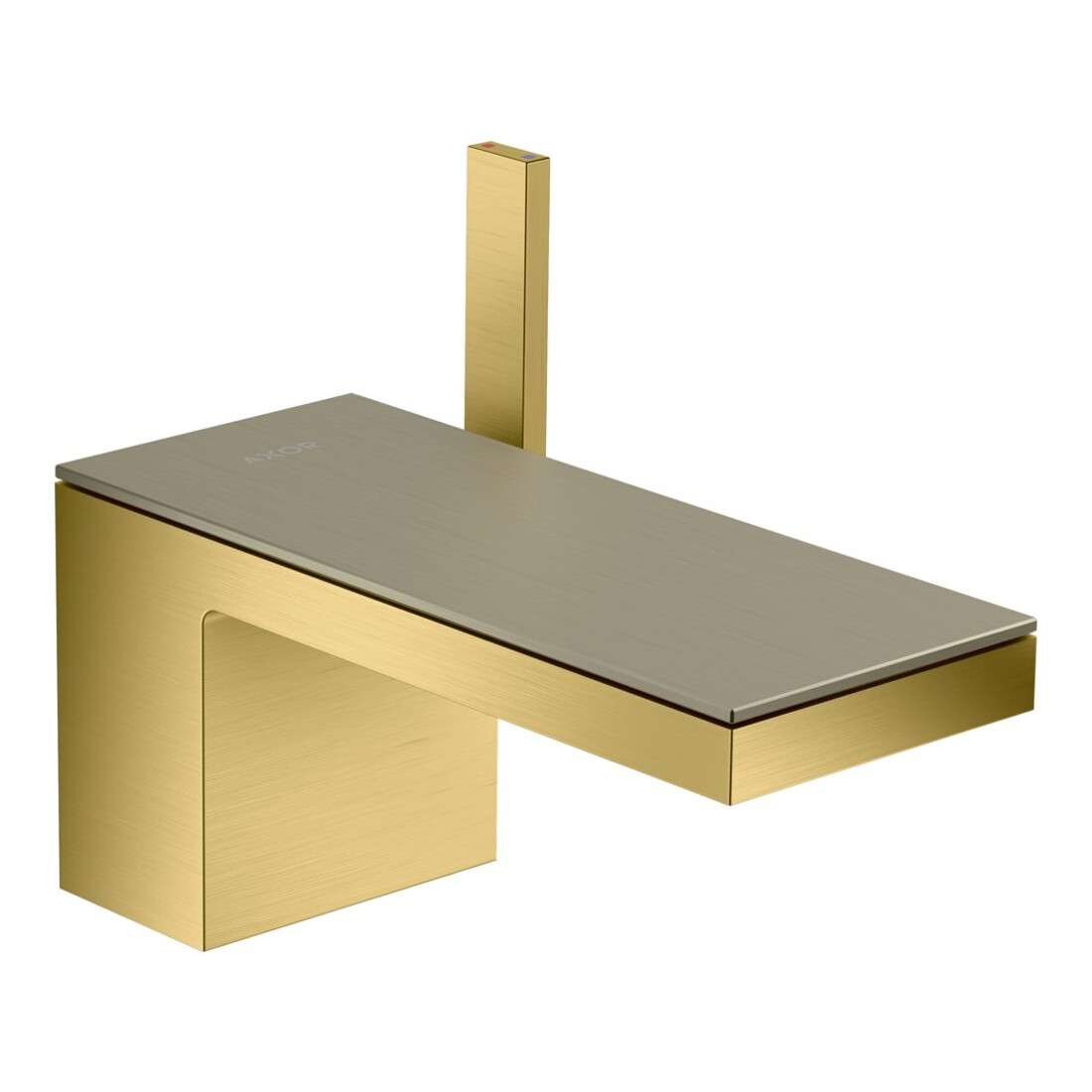 hansgrohe Platte Axor MyEdition 200x82mm, brushed nickel, Metall