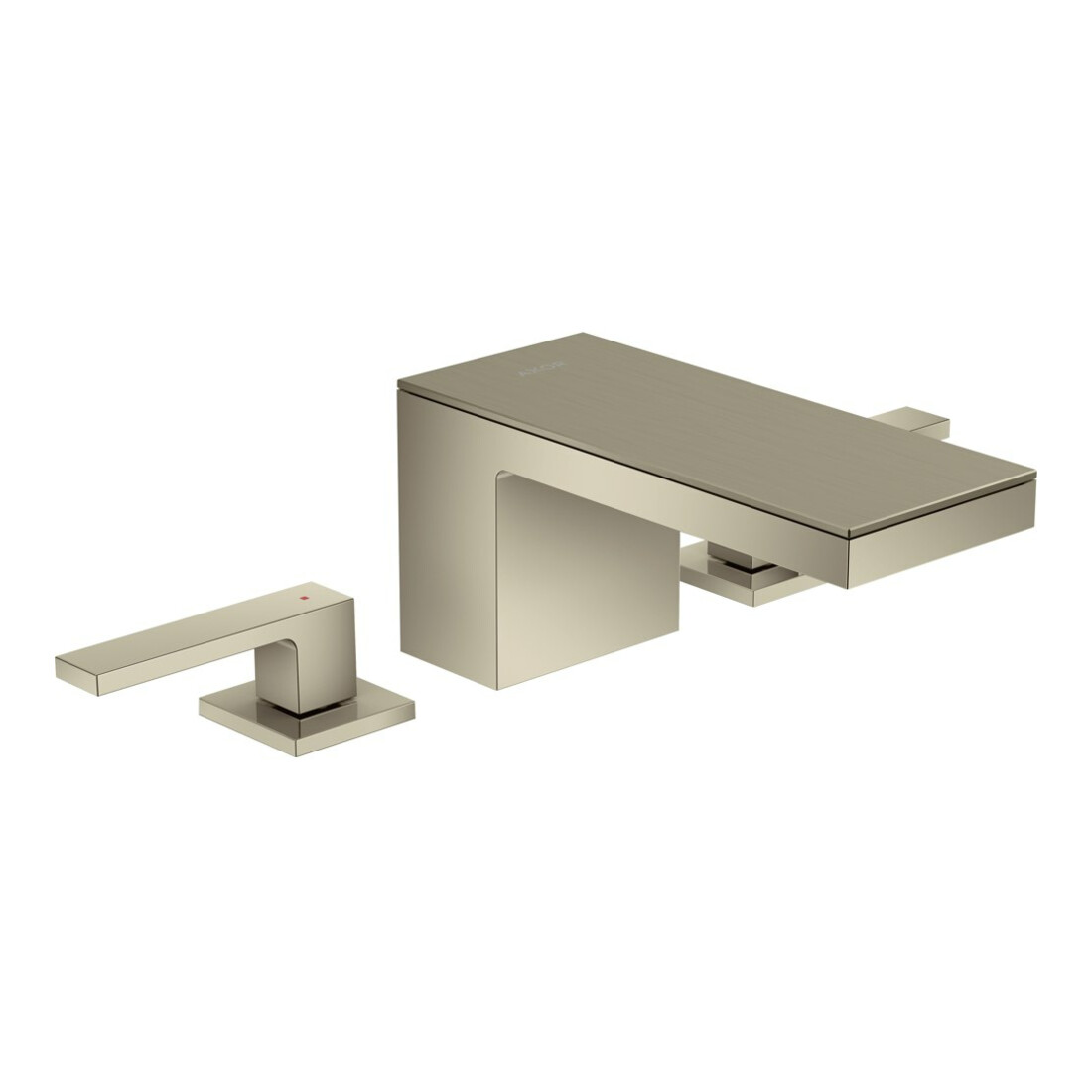 hansgrohe Platte Axor MyEdition 200x82mm, brushed nickel, Metall