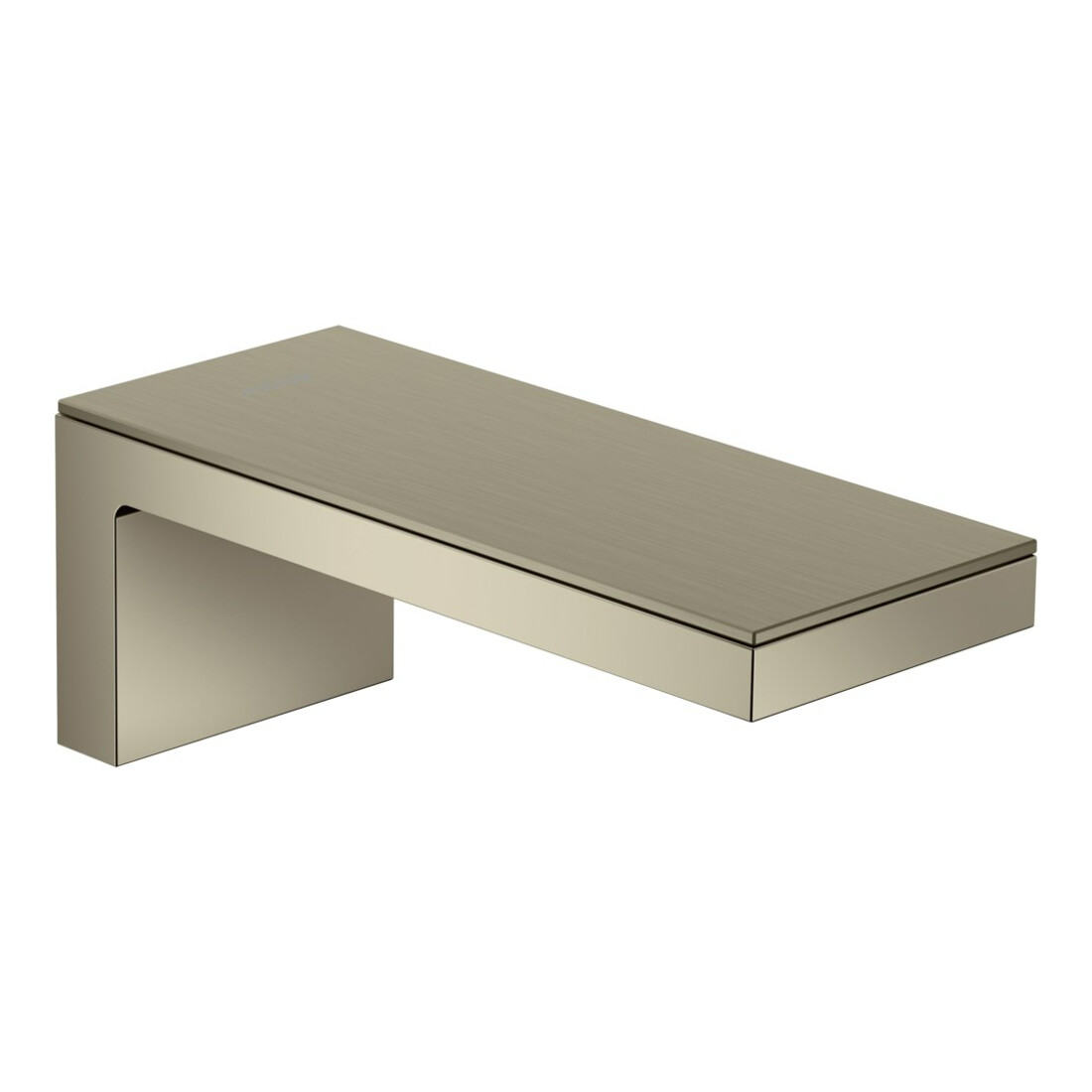 hansgrohe Platte Axor MyEdition 200x82mm, brushed nickel, Metall