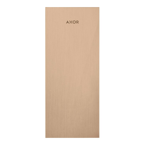 hansgrohe Platte Axor MyEdition 200x82mm, brushed red gold, Metall