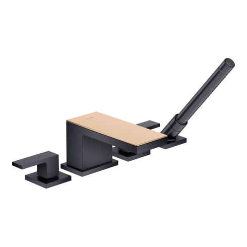 hansgrohe Platte Axor MyEdition 200x82mm, brushed red gold, Metall