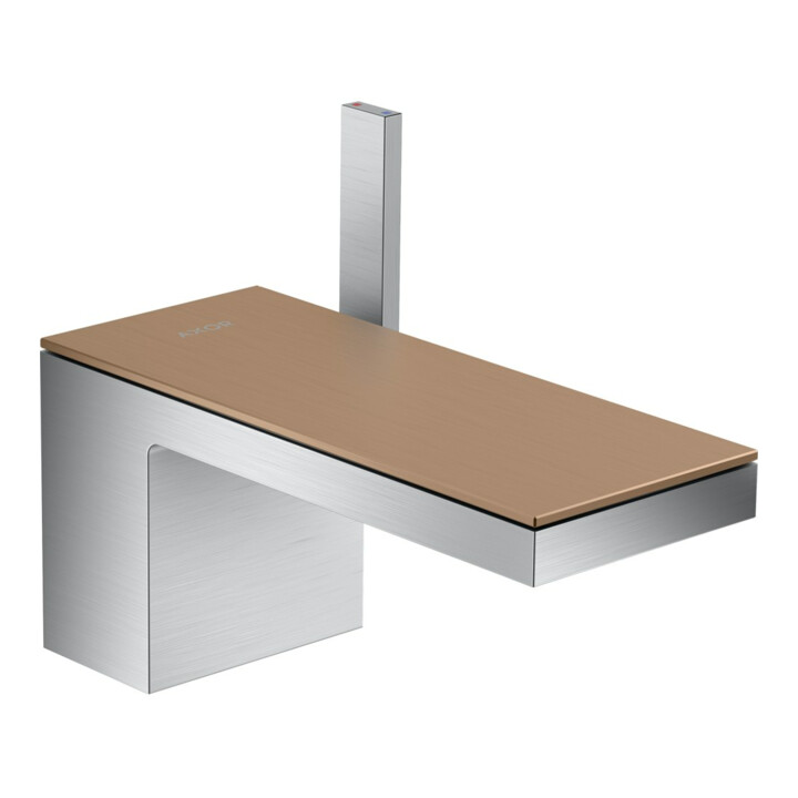 hansgrohe Platte Axor MyEdition 200x82mm, brushed red gold, Metall