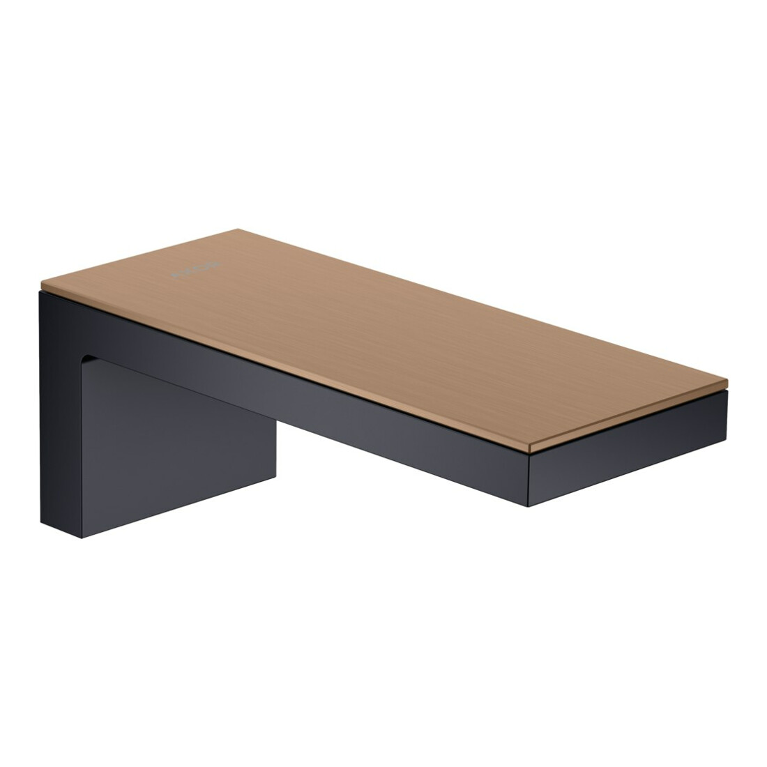 hansgrohe Platte Axor MyEdition 200x82mm, brushed red gold, Metall
