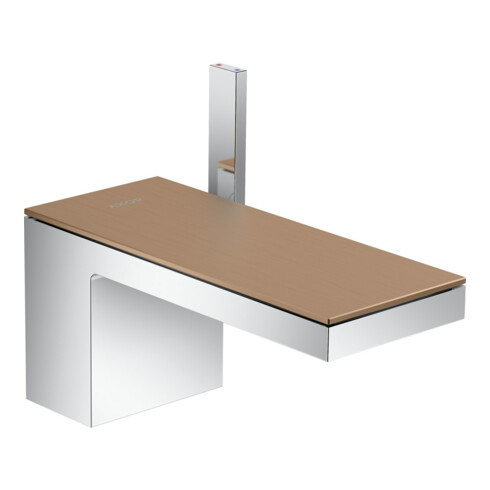 hansgrohe Platte Axor MyEdition 200x82mm, brushed red gold, Metall