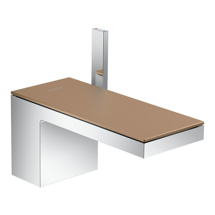 hansgrohe Platte Axor MyEdition 200x82mm, brushed red gold, Metall