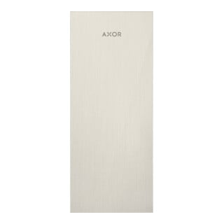 hansgrohe Platte Axor MyEdition 200x82mm, Edelstahl-Optik, Metall