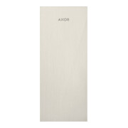 hansgrohe Platte Axor MyEdition 200x82mm, Edelstahl-Optik, Metall
