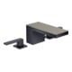 hansgrohe Platte Axor MyEdition 200x82mm, Edelstahl-Optik, Metall