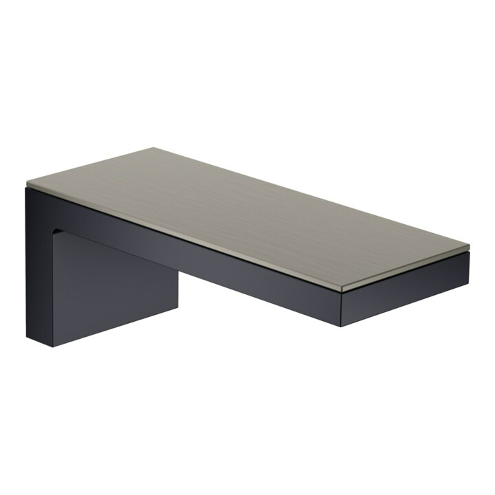 hansgrohe Platte Axor MyEdition 200x82mm, Edelstahl-Optik, Metall