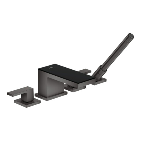 hansgrohe Platte Axor MyEdition 200x82mm, Glas, schwarz