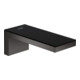 hansgrohe Platte Axor MyEdition 200x82mm, Glas, schwarz