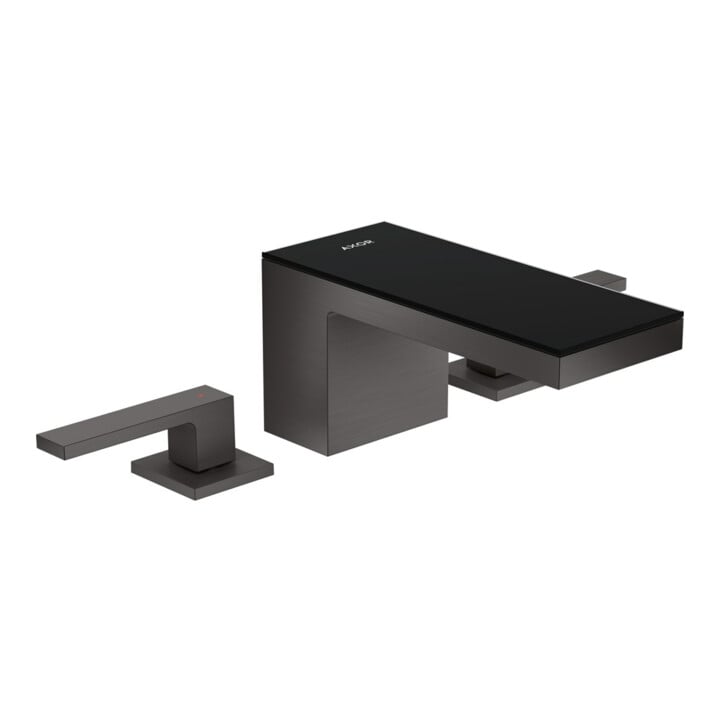 hansgrohe Platte Axor MyEdition 200x82mm, Glas, schwarz