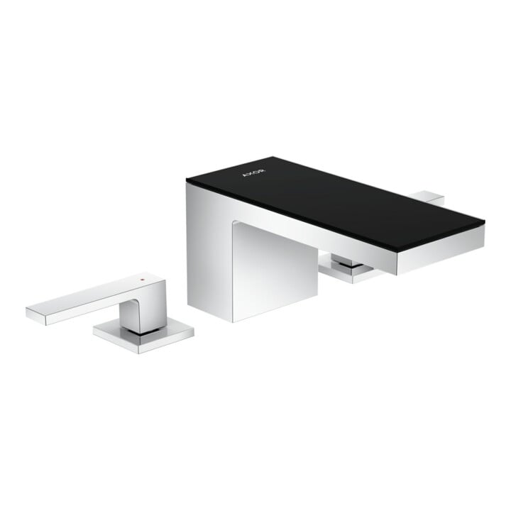 hansgrohe Platte Axor MyEdition 200x82mm, Glas, schwarz