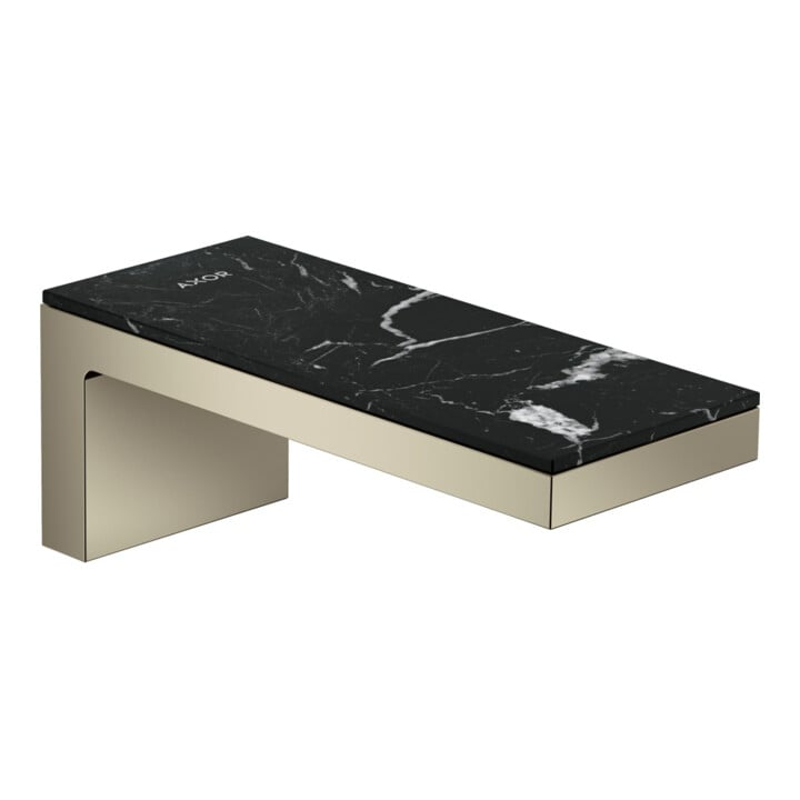 hansgrohe Platte Axor MyEdition 200x82mm, Marmor Nero Marquina