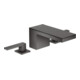 hansgrohe Platte Axor MyEdition 200x82mm, polished black chrome, Metall