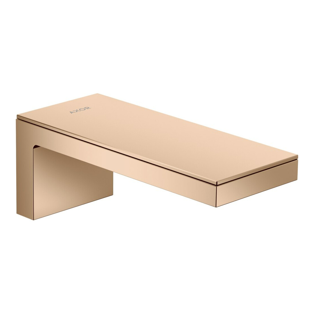 hansgrohe Platte Axor MyEdition 200x82mm, polished red gold, Metall