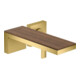 hansgrohe Platte Axor MyEdition 245x82mm, amerikanischer Nussbaum
