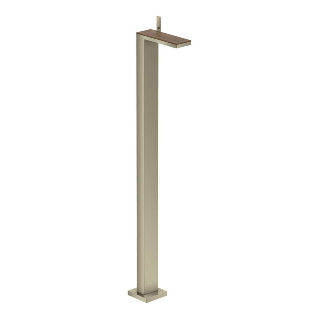 hansgrohe Platte Axor MyEdition 245x82mm, amerikanischer Nussbaum