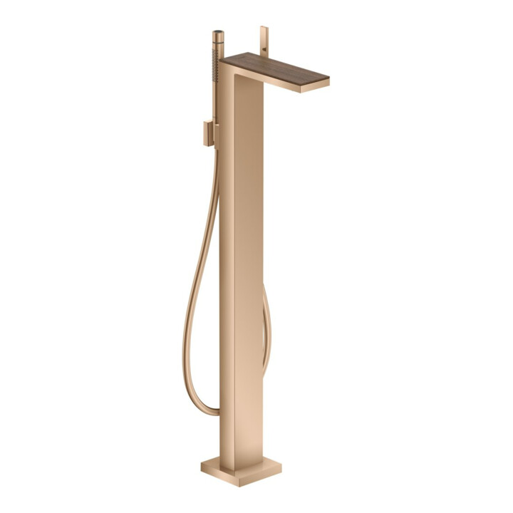 hansgrohe Platte Axor MyEdition 245x82mm, amerikanischer Nussbaum