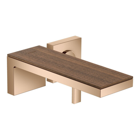 hansgrohe Platte Axor MyEdition 245x82mm, amerikanischer Nussbaum