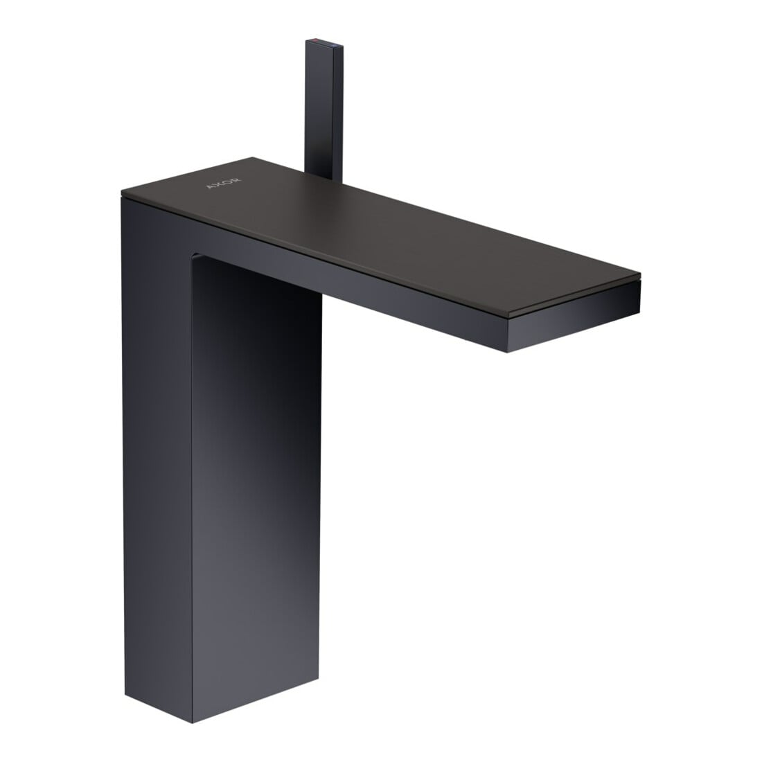 hansgrohe Platte Axor MyEdition 245x82mm, brushed black chrome, Metall