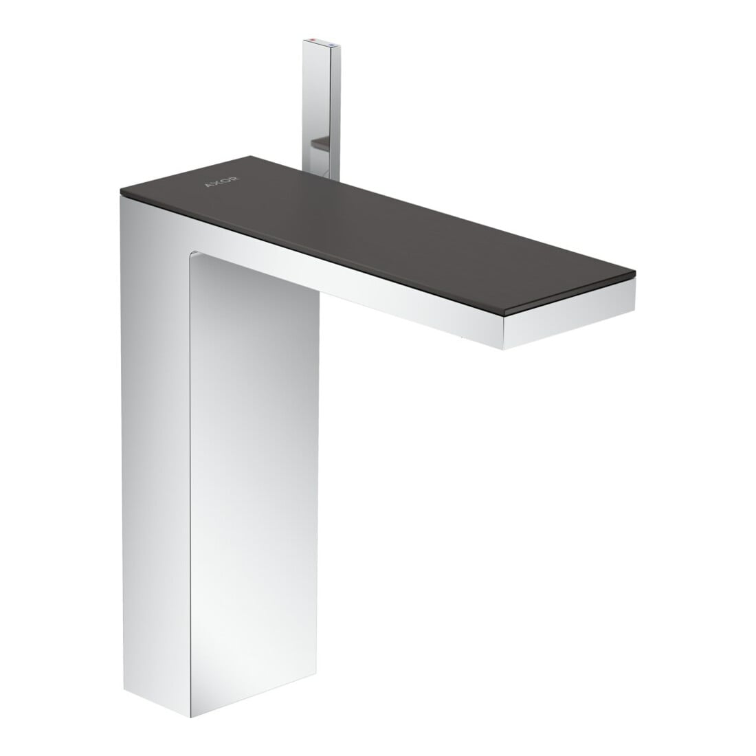 hansgrohe Platte Axor MyEdition 245x82mm, brushed black chrome, Metall