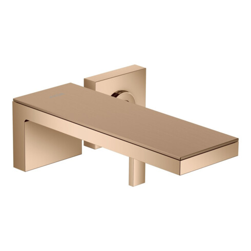 hansgrohe Platte Axor MyEdition 245x82mm, brushed red gold, Metall