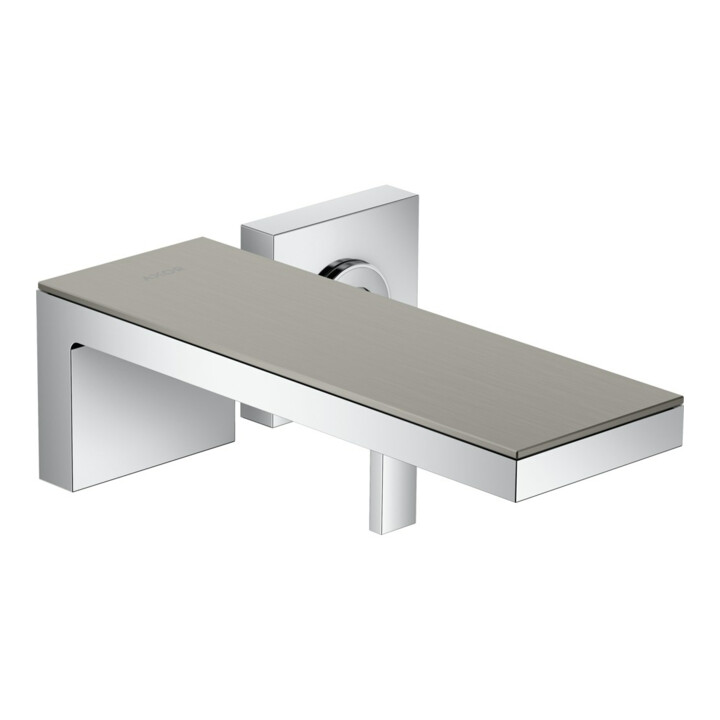 hansgrohe Platte Axor MyEdition 245x82mm, Edelstahl-Optik, Metall