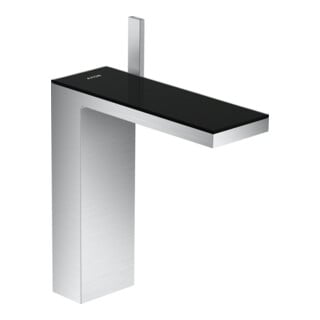 hansgrohe Platte Axor MyEdition 245x82mm, Glas, schwarz