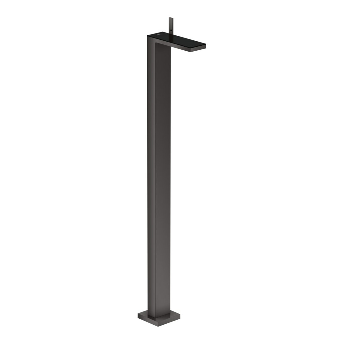 hansgrohe Platte Axor MyEdition 245x82mm, Glas, schwarz