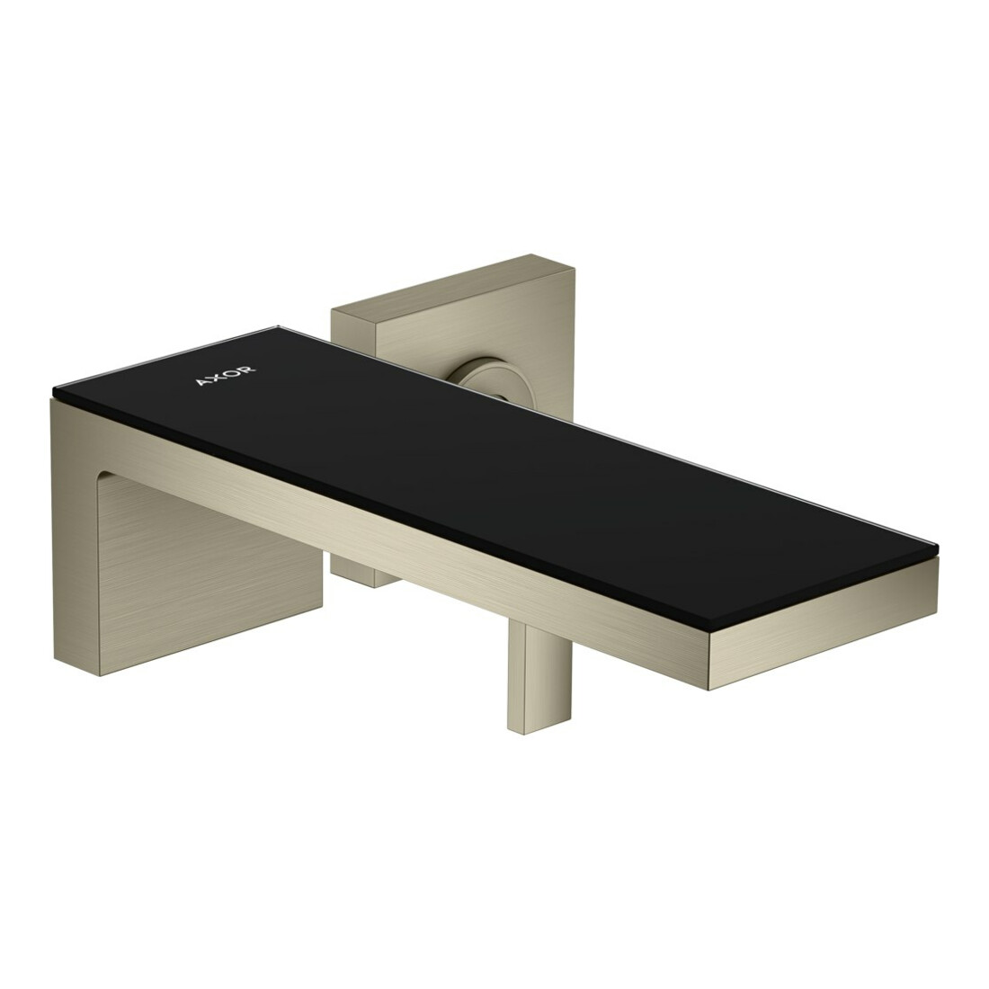 hansgrohe Platte Axor MyEdition 245x82mm, Glas, schwarz