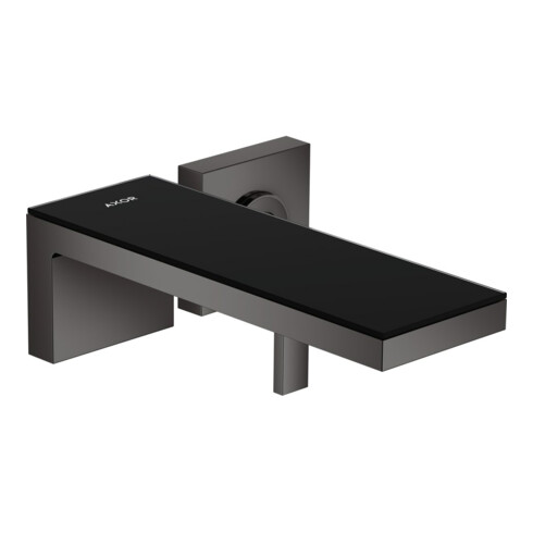 hansgrohe Platte Axor MyEdition 245x82mm, Glas, schwarz