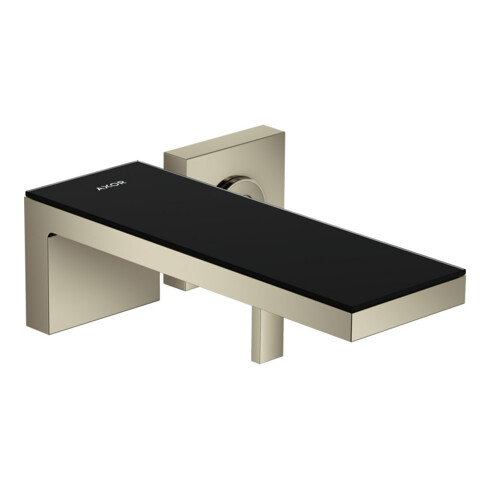 hansgrohe Platte Axor MyEdition 245x82mm, Glas, schwarz