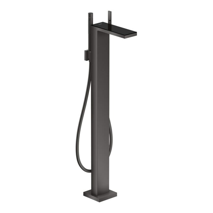 hansgrohe Platte Axor MyEdition 245x82mm, Glas, schwarz