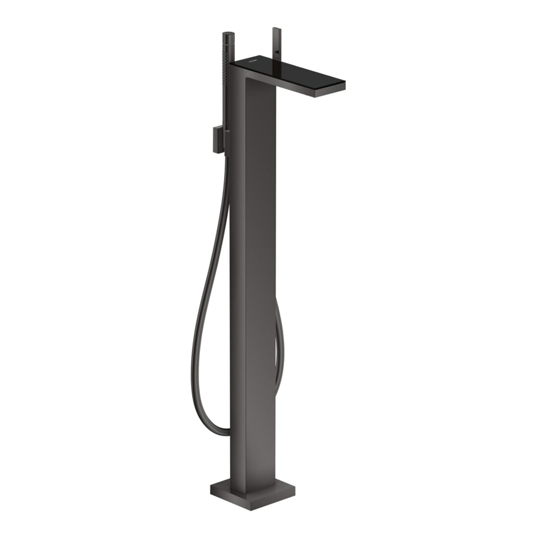 hansgrohe Platte Axor MyEdition 245x82mm, Glas, schwarz