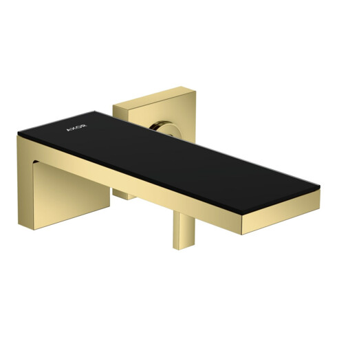 hansgrohe Platte Axor MyEdition 245x82mm, Glas, schwarz