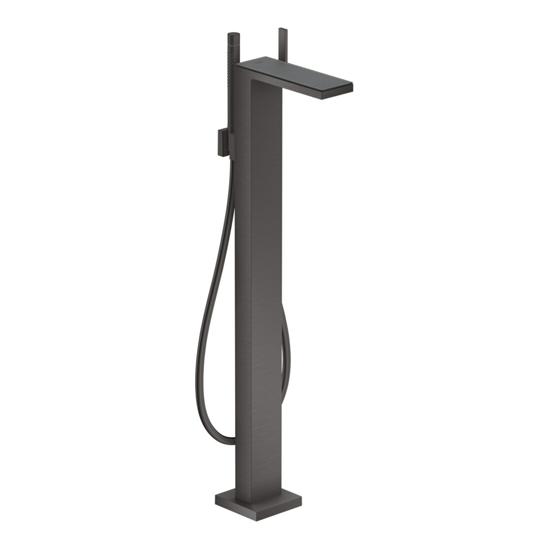 hansgrohe Platte Axor MyEdition 245x82mm, Leder grau