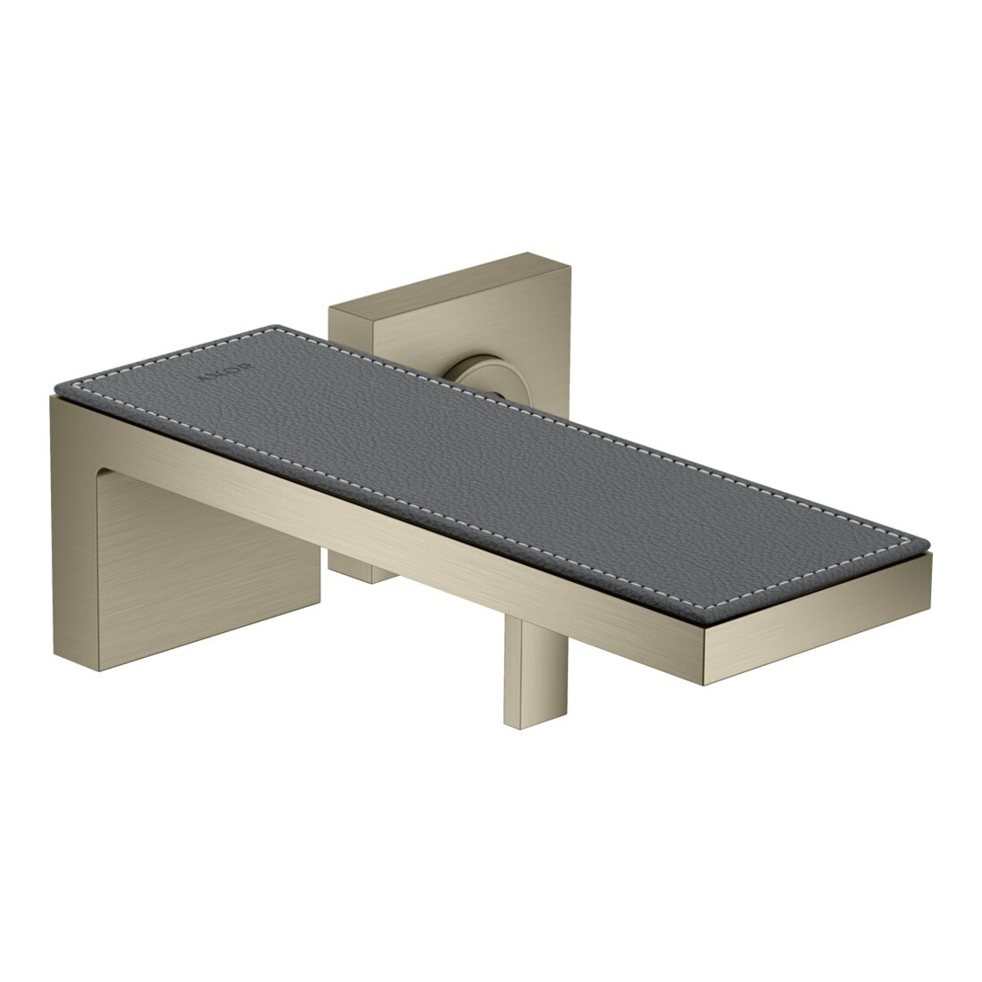 hansgrohe Platte Axor MyEdition 245x82mm, Leder grau