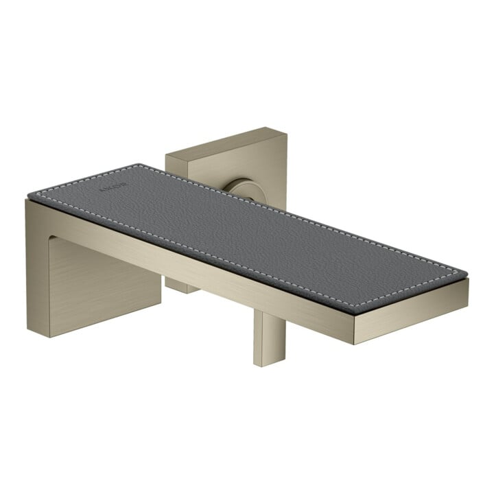 hansgrohe Platte Axor MyEdition 245x82mm, Leder grau