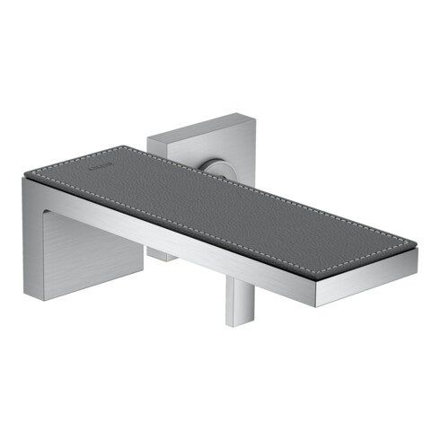 hansgrohe Platte Axor MyEdition 245x82mm, Leder grau