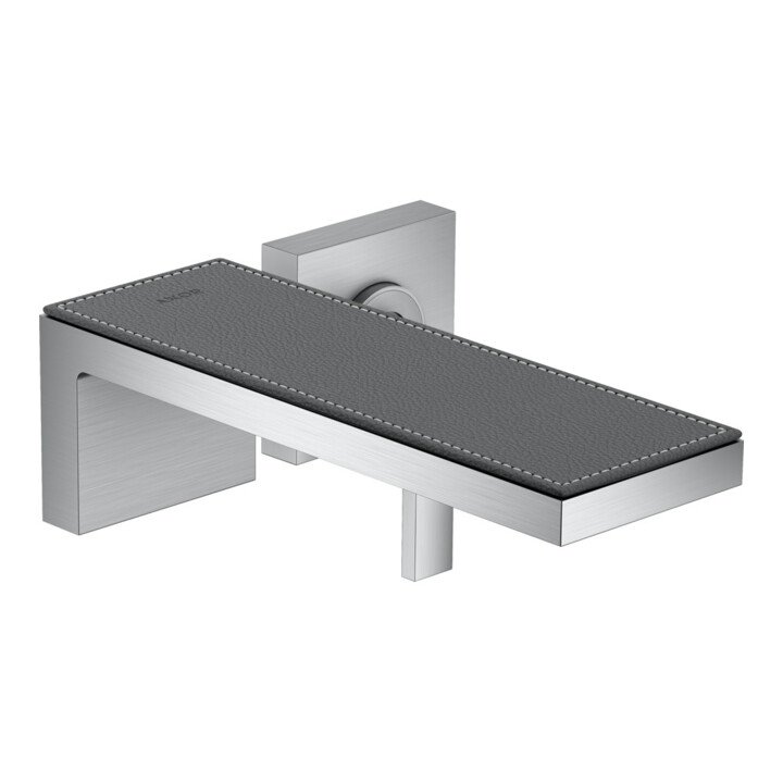 hansgrohe Platte Axor MyEdition 245x82mm, Leder grau