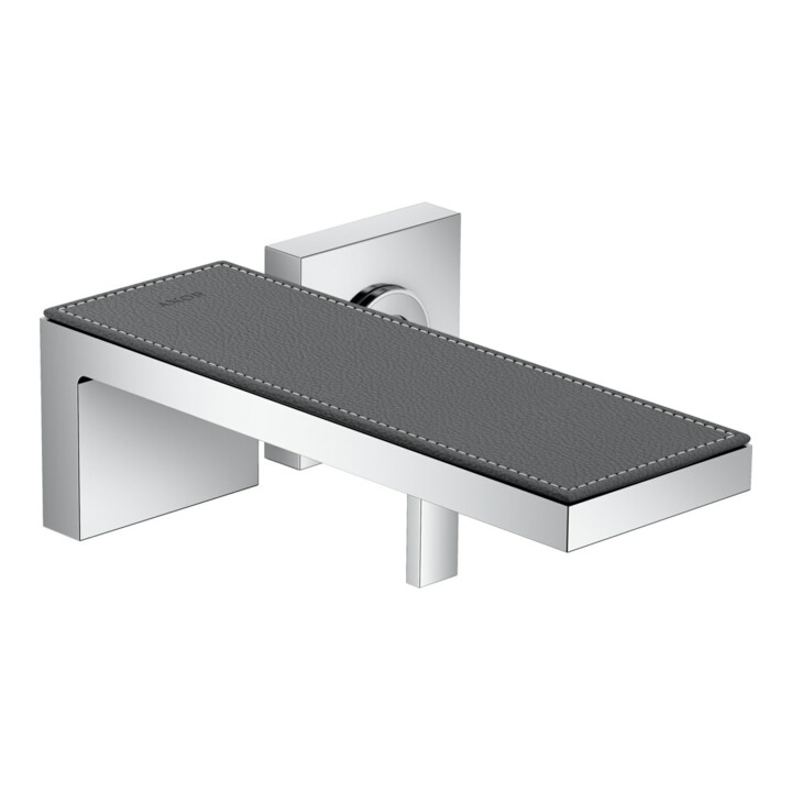 hansgrohe Platte Axor MyEdition 245x82mm, Leder grau