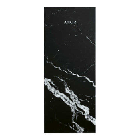 hansgrohe Platte Axor MyEdition 245x82mm, Marmor Nero Marquina