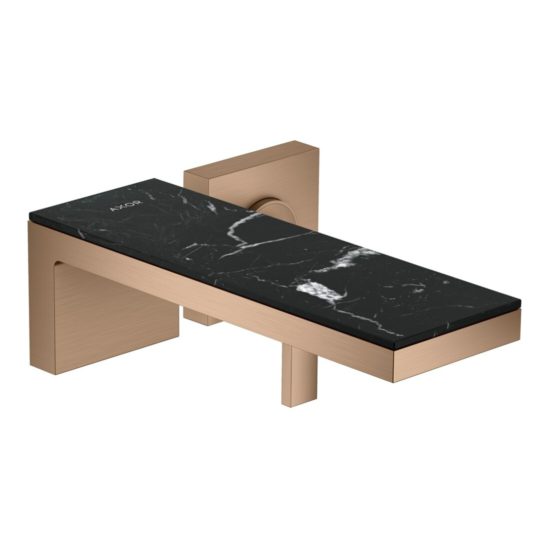 hansgrohe Platte Axor MyEdition 245x82mm, Marmor Nero Marquina