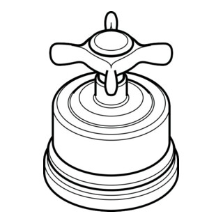hansgrohe Poignée Axor Montreux Quattro/Trio nickel brossé