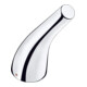 hansgrohe Poignée Axor Terrano pour lavabo, bidet et baignoire, satinox-1