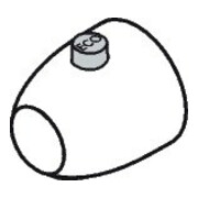 hansgrohe Poignée d'arrêt Ecostat 2001>06/99 rouge 06/99 rouge