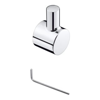 hansgrohe Poignée de commutation Axor UP Thermostat avec robinet d'arrêt chromé iBox